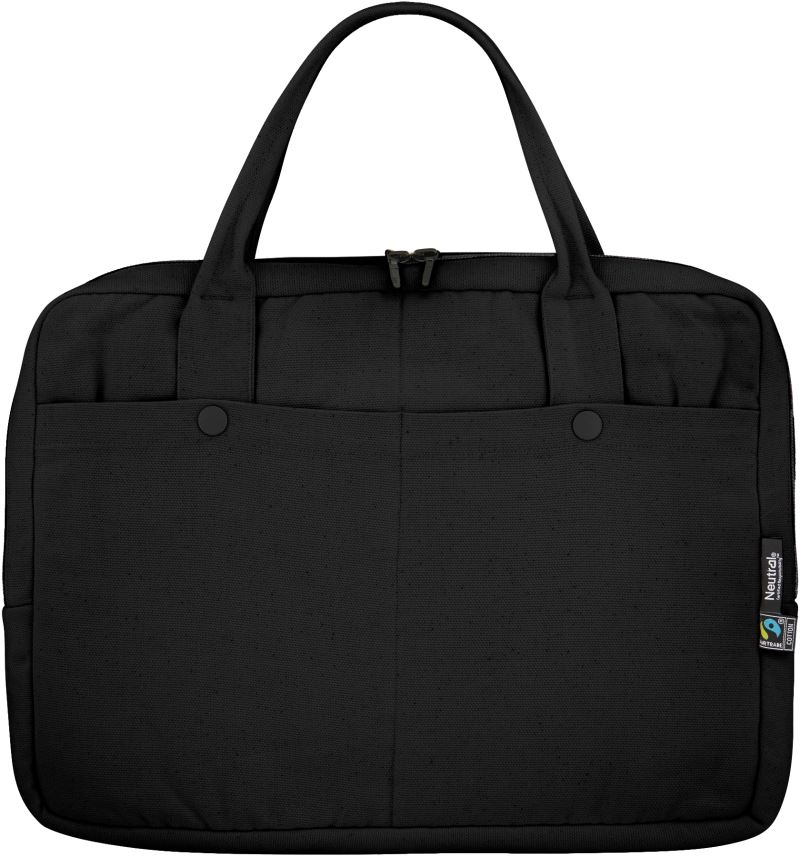 Levně Bio fairtrade business taška - black