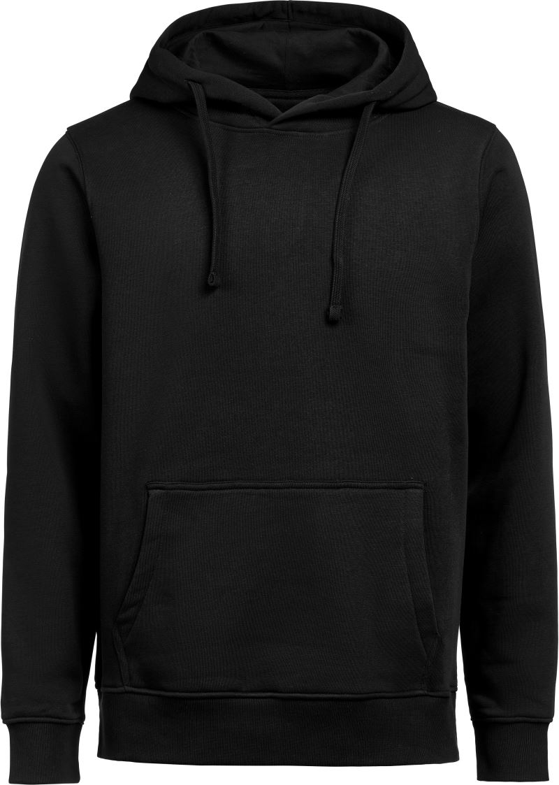 Levně Unisex mikina s kapucí - black
