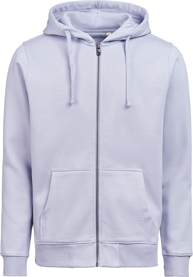 Levně Unisex mikina s kapucí z těžké bavlny - aster
