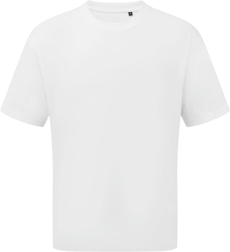 Levně Těžké unisex oversize tričko "Utility 2.0" - white