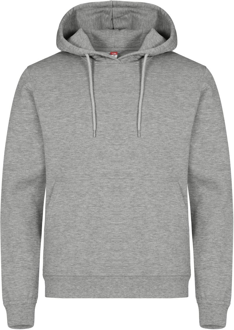 Unisex mikina s kapucí - grey melange