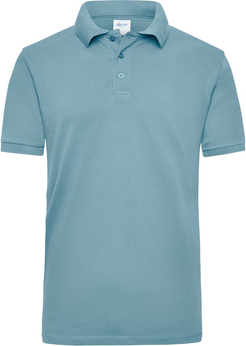 Levně Pánské pracovní piqué polo z těžké bavlny - steel blue