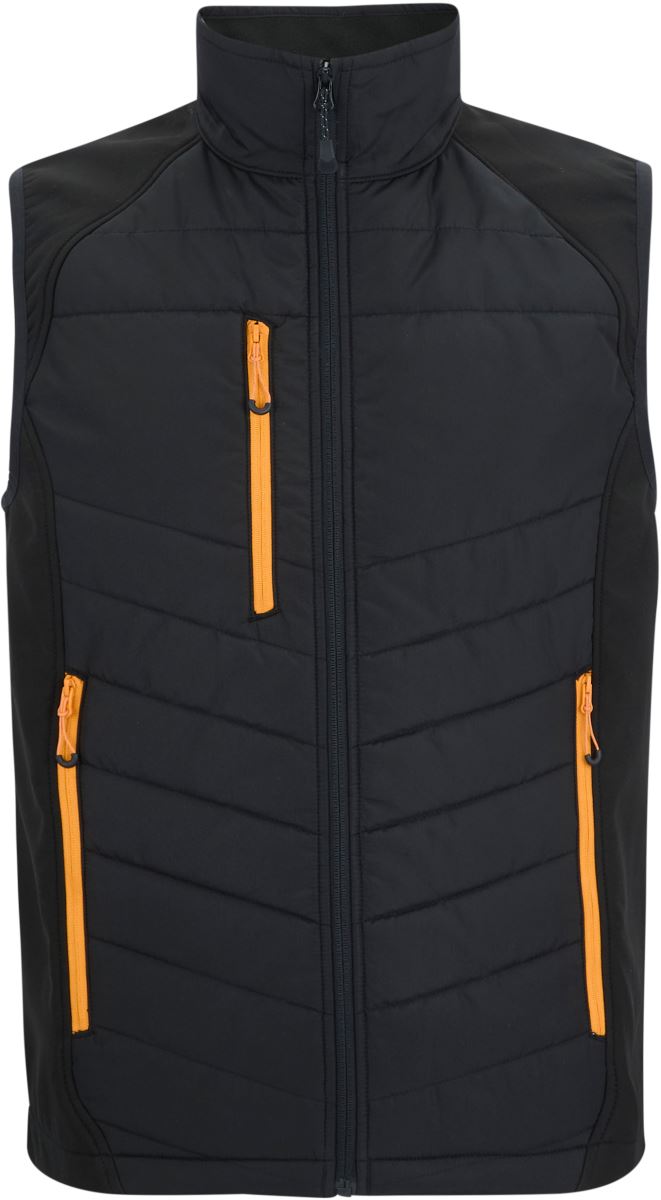 Levně Hybridní vesta "Pro Universal" - black/orange pop