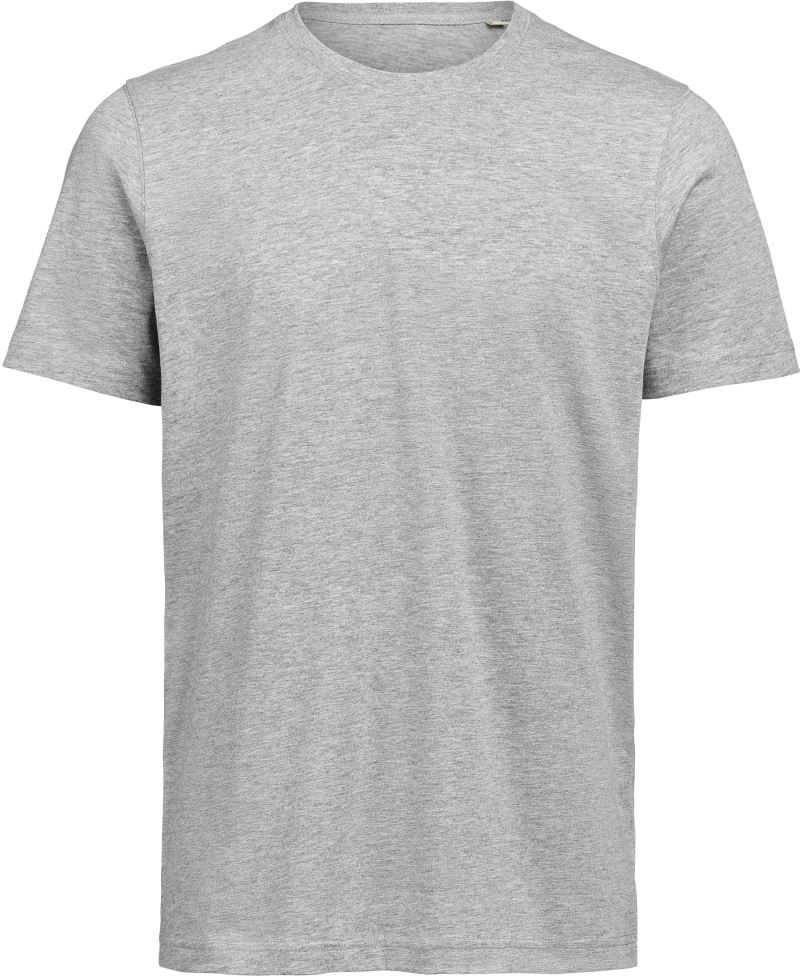 Levně Unisex tričko z těžké bavlny - grey melange