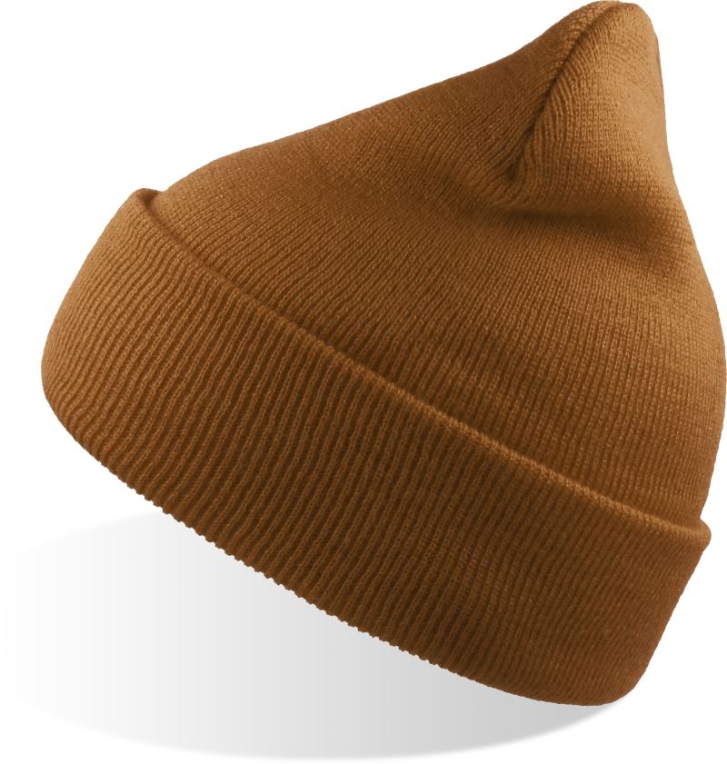 Levně Pletená čepice - light brown