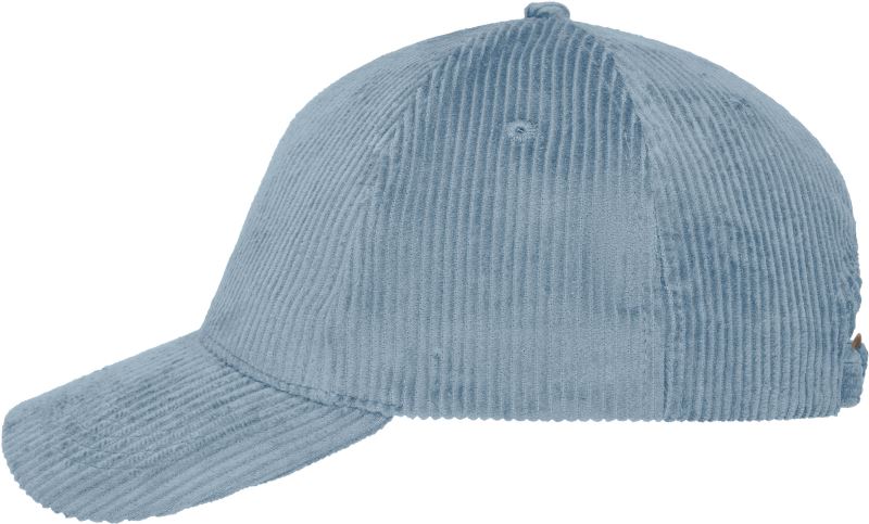 Levně 6 panelová manšestrová kšiltovka - milky blue