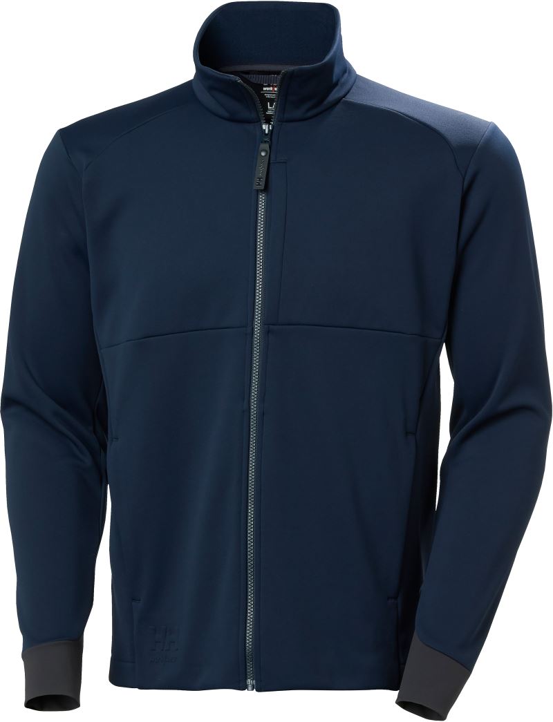 Levně Fleecová pracovní bunda "Tech Midlayer" - navy
