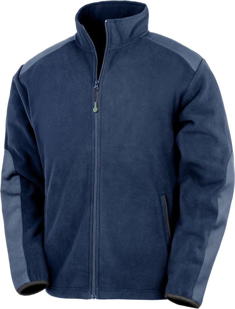 Levně Pracovní bunda z těžkého mikrofleecu - navy