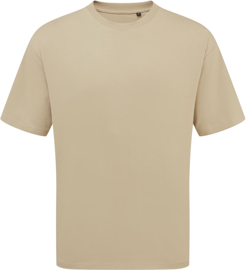 Levně Těžké unisex oversize tričko "Utility 2.0" - stay khaki