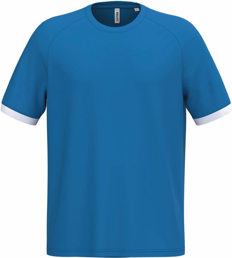 Levně Unisex kontrastní sportovní tričko - sporty royal blue/white