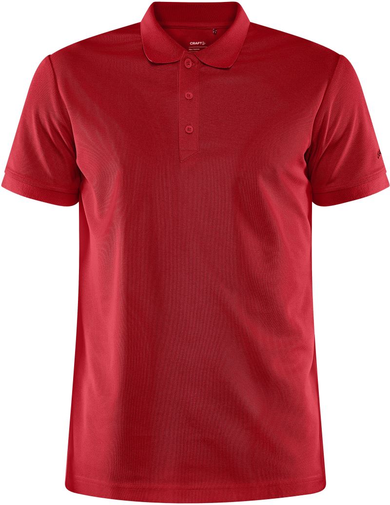 Levně Pánské sportovní polo - bright red