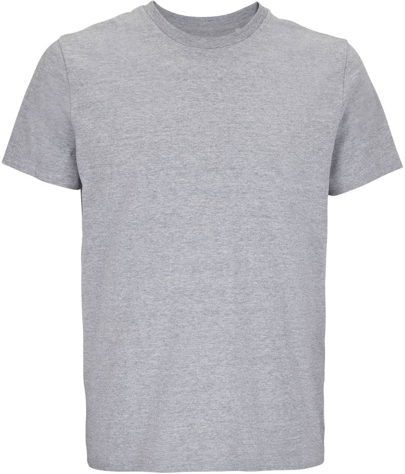 Unisex tričko z těžké bavlny - grey melange