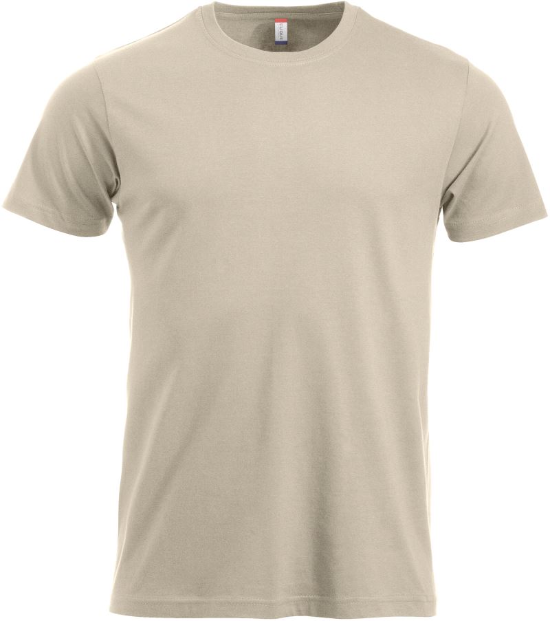 Levně Pánské tričko - light khaki