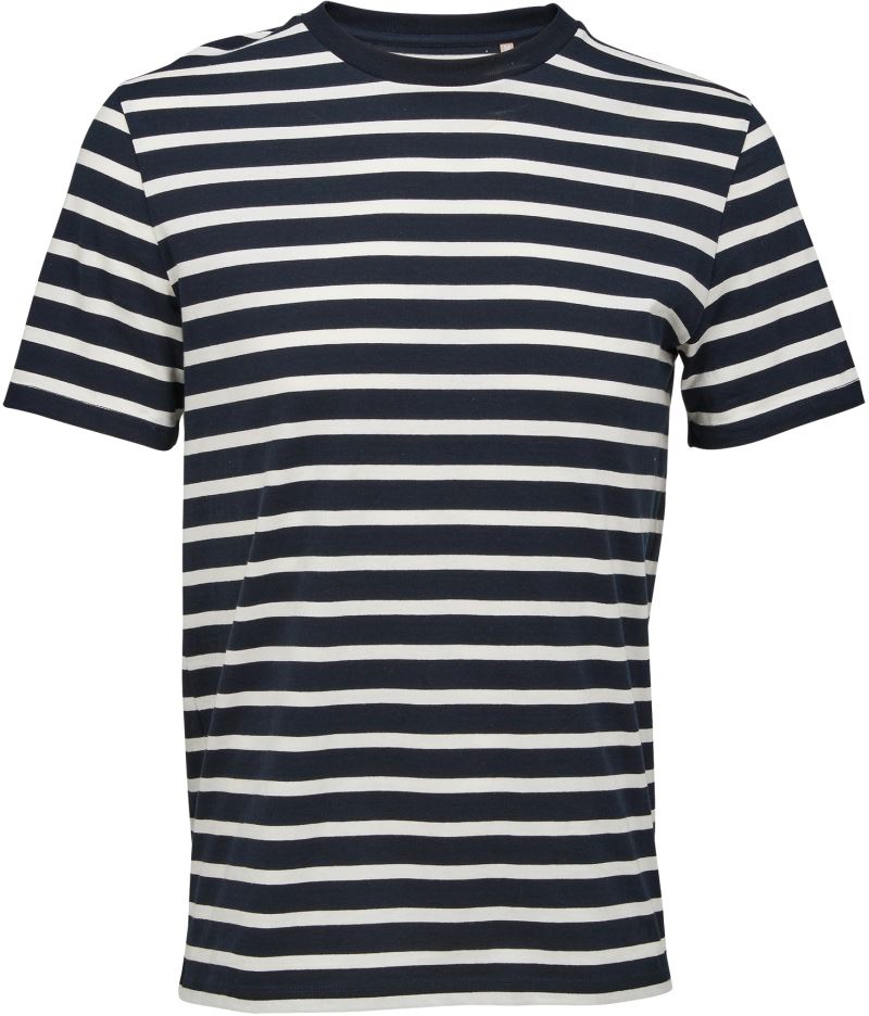 Levně Unisex bio IC tričko - navy/off white