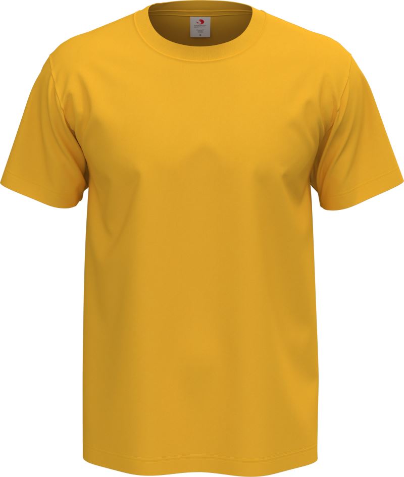 Levně Pánské tričko z těžké bavlny - sunflower yellow