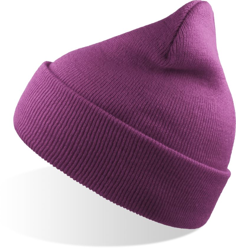 Levně Pletená čepice - violet