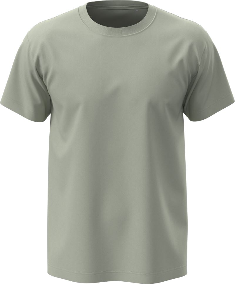 Levně Pánské tričko z těžké bavlny - soft grey