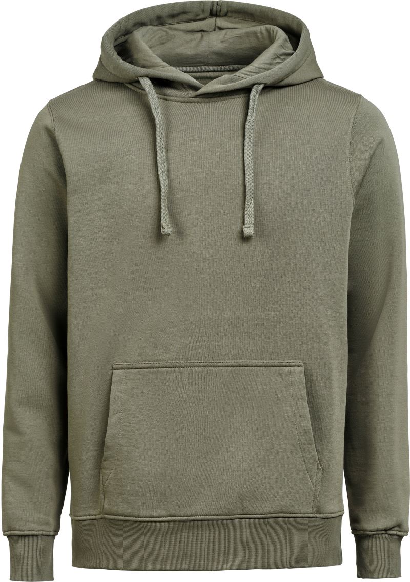 Levně Unisex mikina s kapucí - thyme
