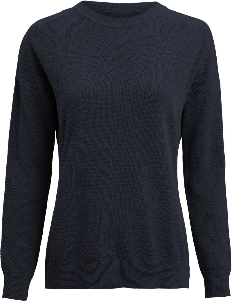 Levně Dámský pletený svetr "Casual" - navy