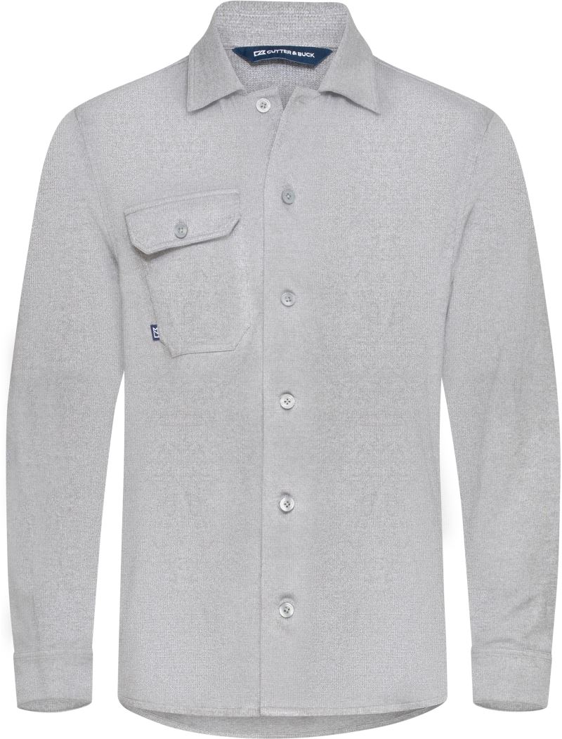 Levně Volnočasová košile - grey melange