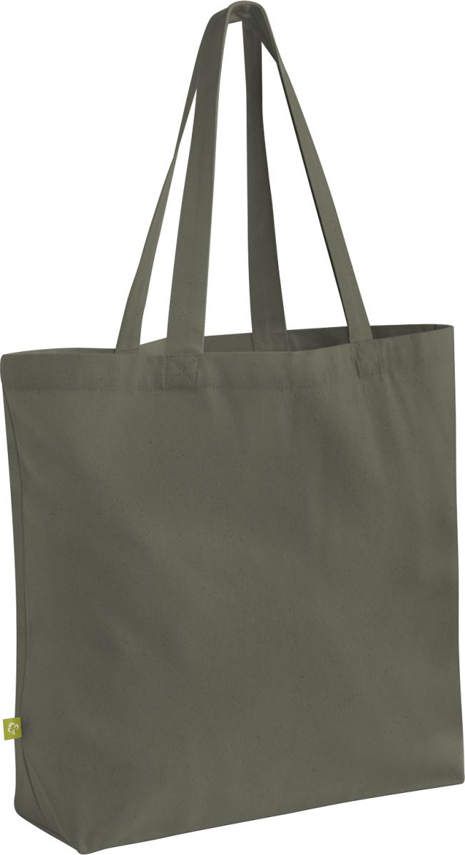 Levně EarthAware™ taška z bio bavlny - olive green