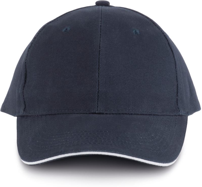 Levně 6 Panelová sandwich kšiltovka "Orlando" - navy/white