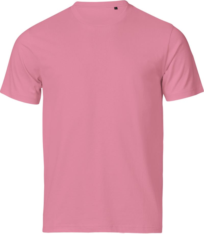 Levně Tričko z těžké bavlny "Urban Luxury" - bubblegum
