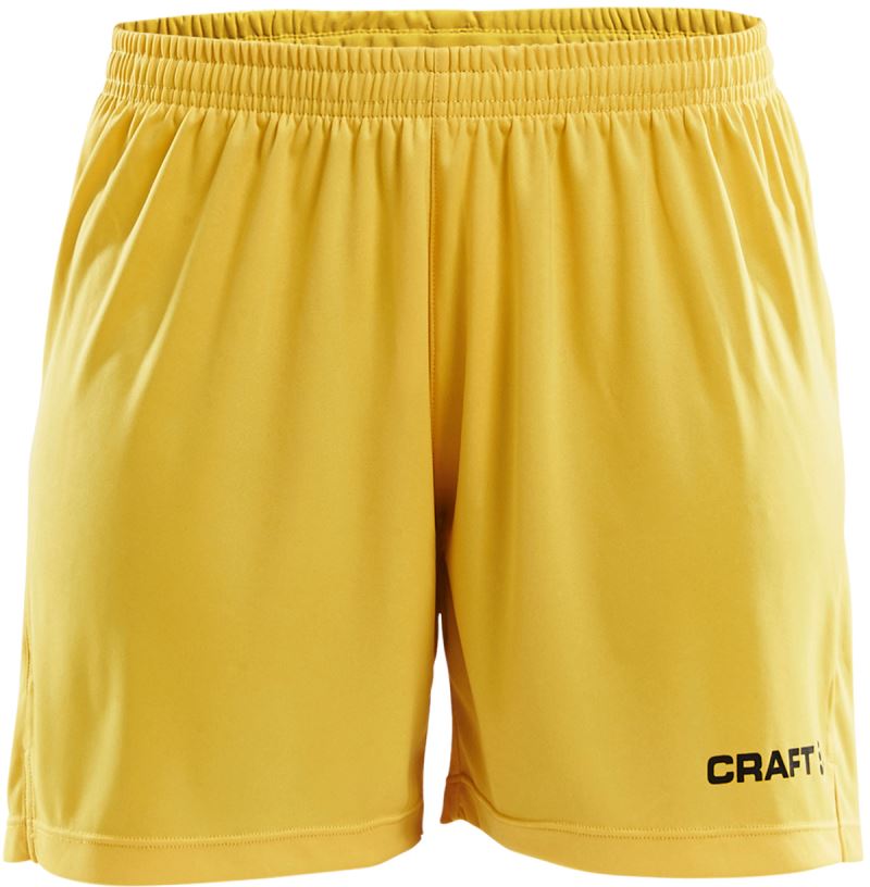 Levně Dámské sportovní kraťasy - sweden yellow