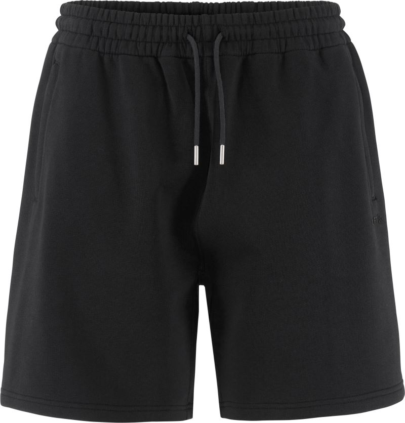 Levně Pánské těžké teplákové šortky - black