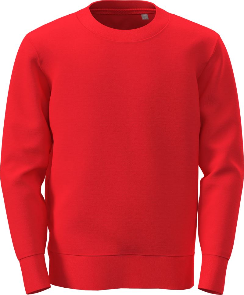 Levně Dětská mikina "Classic" - scarlet red