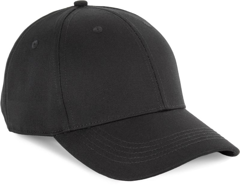 Levně 6 panelová kšiltovka - black