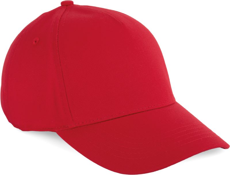 Levně 5 panelová kšiltovka - classic red