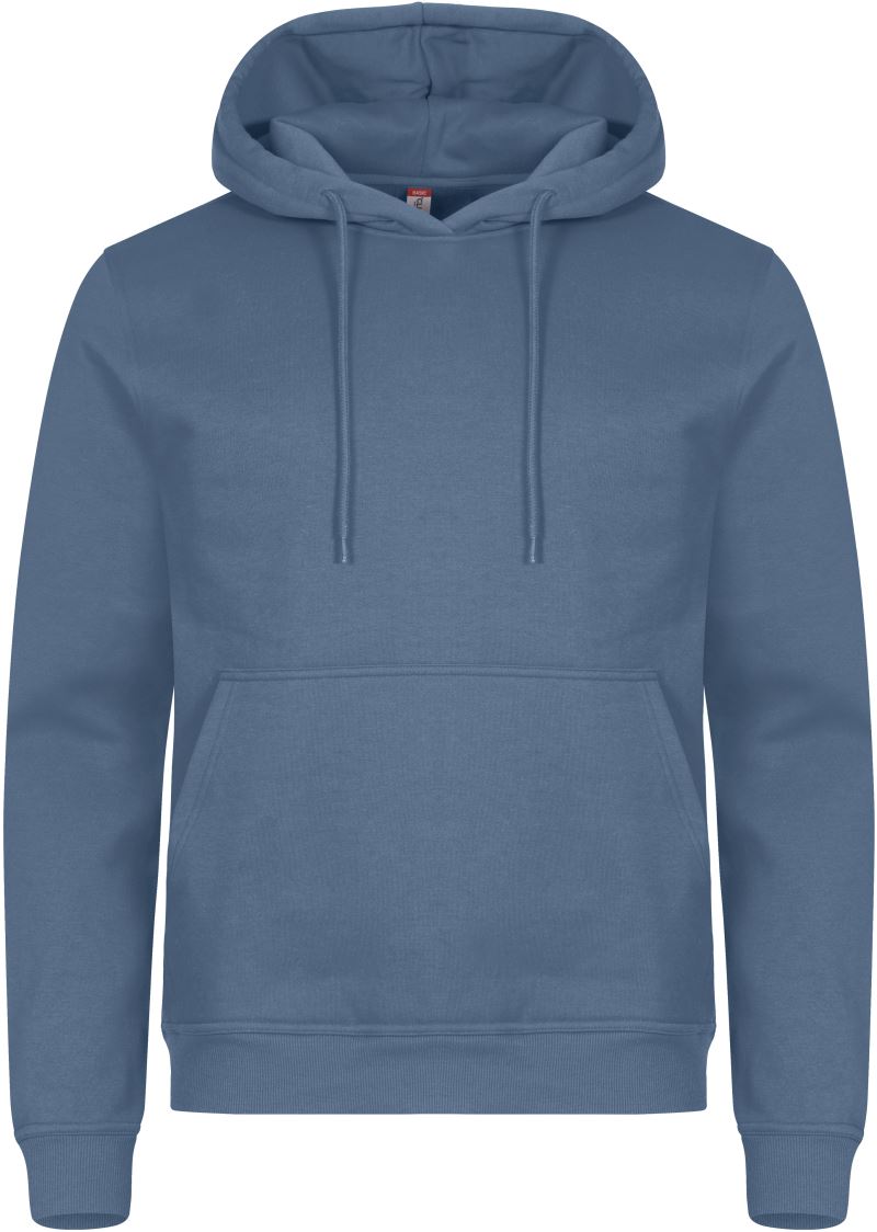 Levně Unisex mikina s kapucí - steel blue