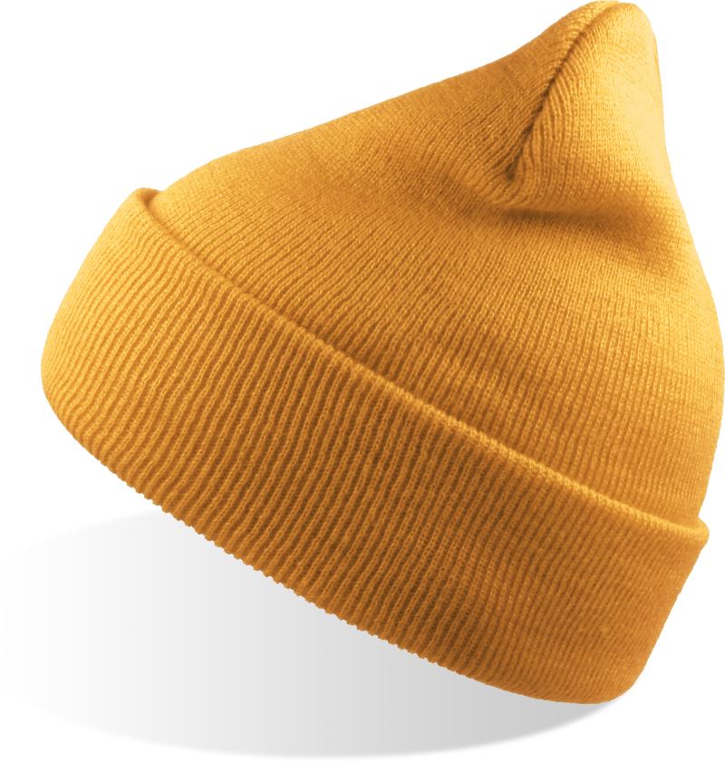 Levně Pletená čepice - gold yellow