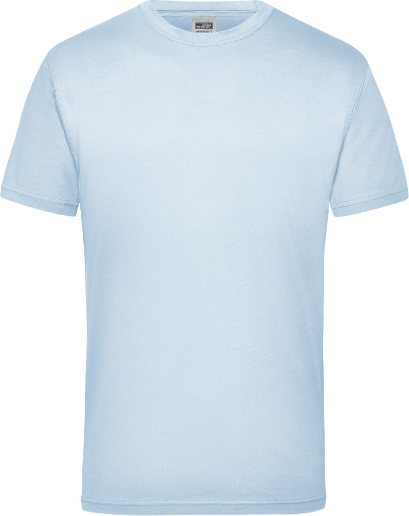 Levně Pánské pracovní tričko - light blue