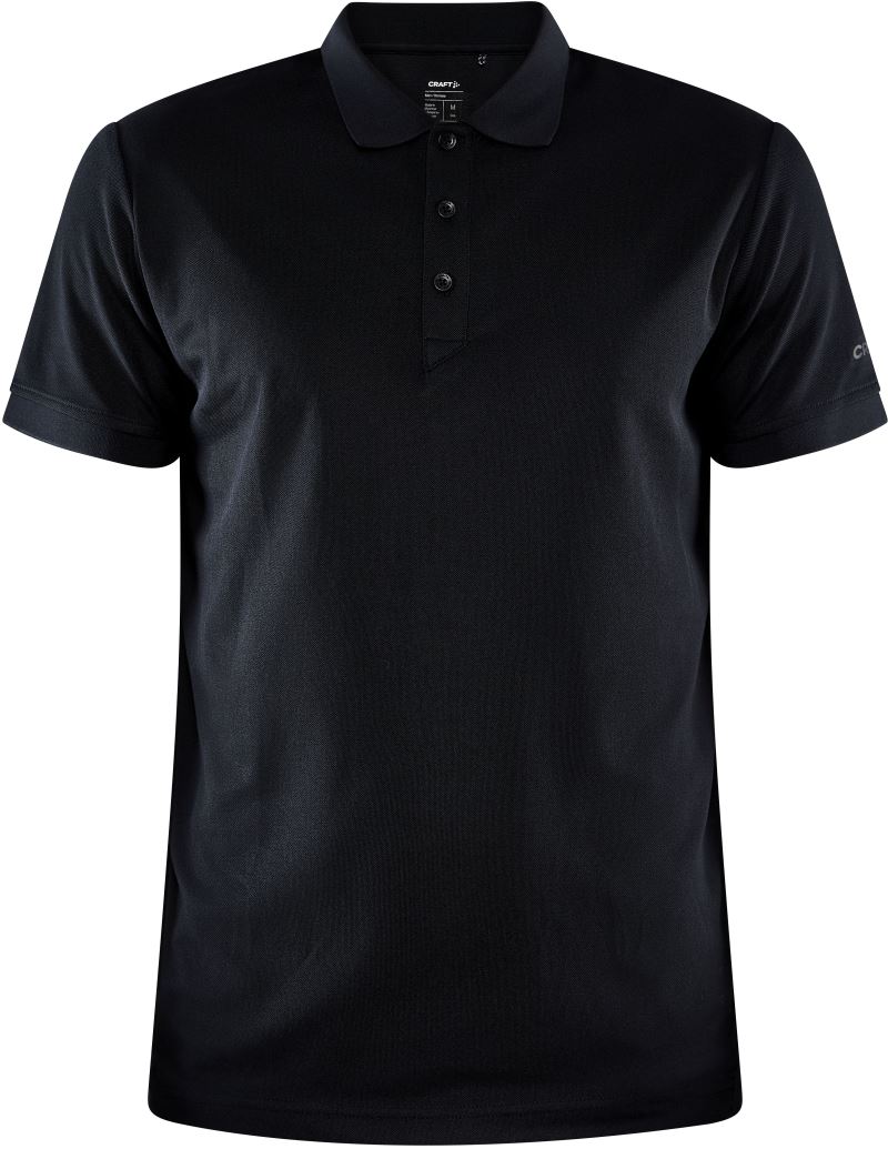 Levně Pánské sportovní polo - black
