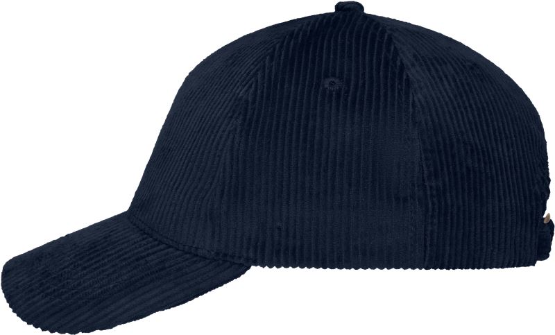 Levně 6 panelová manšestrová kšiltovka - navy