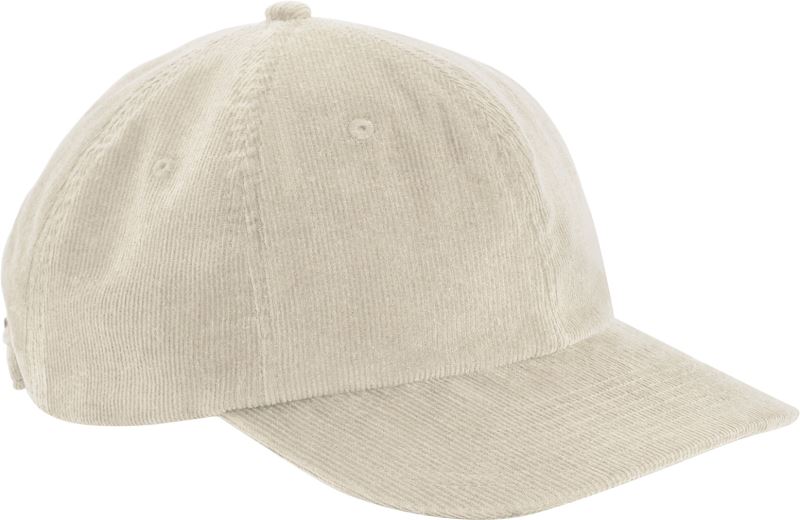 Levně 6 panelová kšiltovka "Heritage Cord Cap" - stone