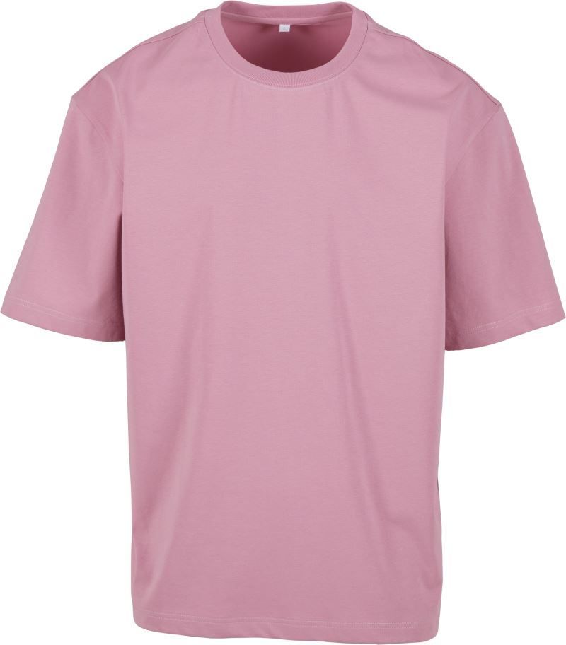 Levně Pánské těžké tričko Sorona® - dusty pink