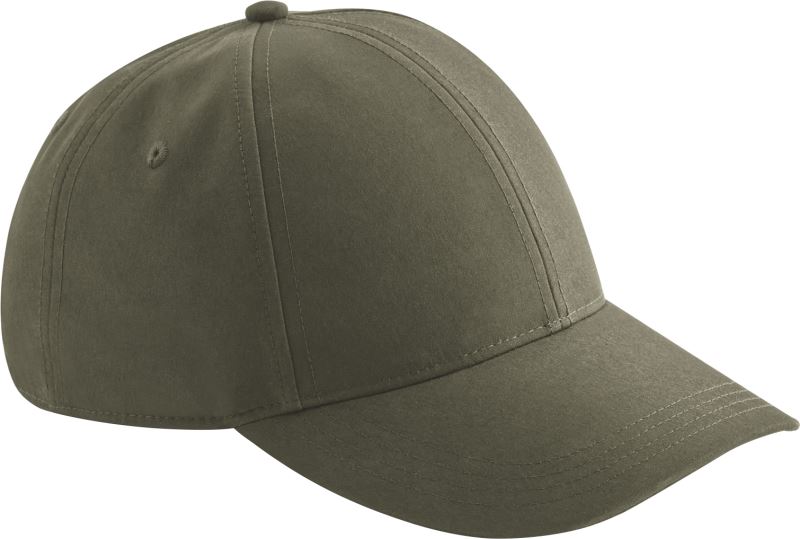 Levně Vodoodpudivá 6 panelová kšiltovka - olive green