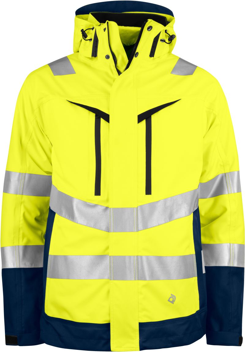 Levně 3-v-1 bezpečnostní bunda - hi vis yellow/navy