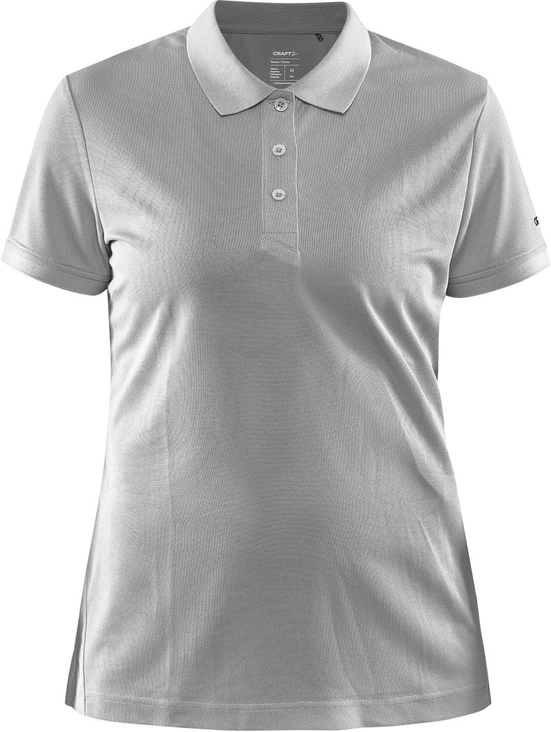Levně Dámské sportovní polo - grey melange