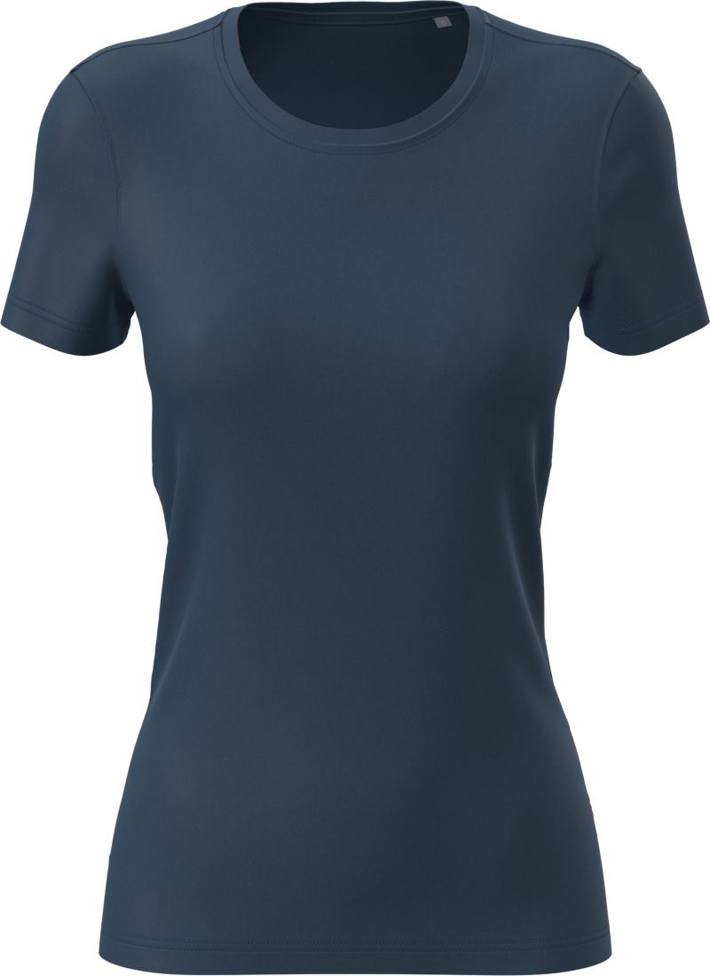 Levně Dámské sportovní tričko Interlock - navy blue