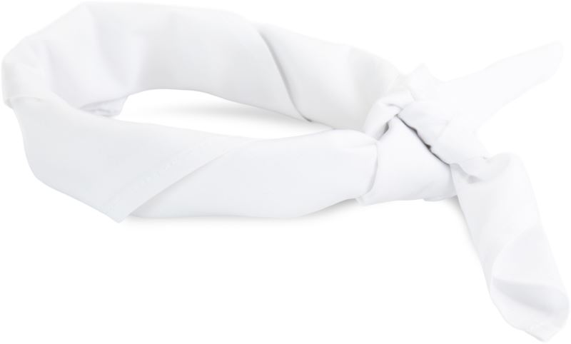 Levně Šátek Bandana - white