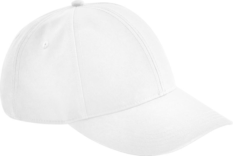 Levně Vodoodpudivá 6 panelová kšiltovka - white