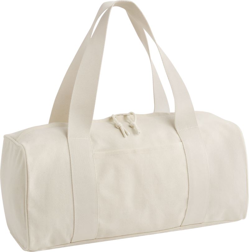 Kulatá sportovní taška "Edit Duffle" - natural/natural