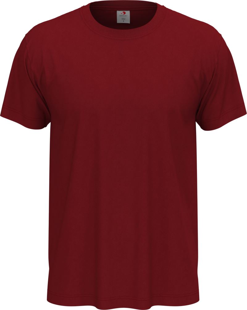 Levně Unisex tričko - bordeaux