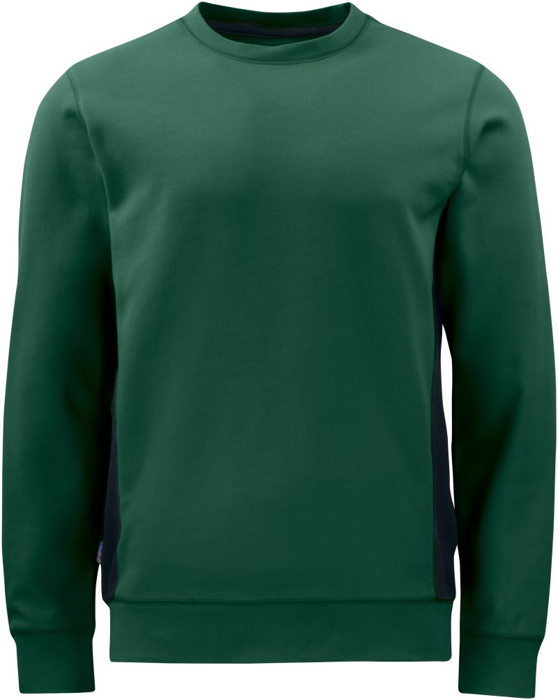 Těžká pracovní mikina Doubleface - forest green