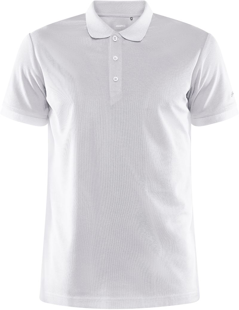 Levně Pánské sportovní polo - white