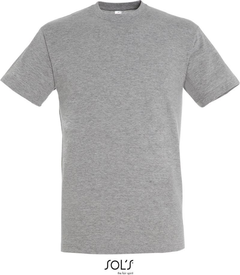 Levně Unisex tričko - grey melange